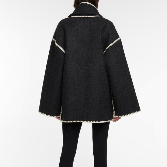 Toteme Scarf Coat - Picture 3 of 5